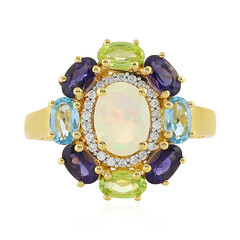Welo Opal Silver Ring