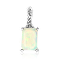 Welo Opal Silver Pendant
