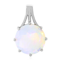 Welo Opal Silver Pendant