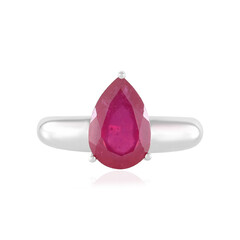 Madagascar Ruby Silver Ring (de Melo)