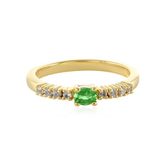 Tsavorite Silver Ring