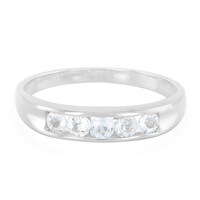 Fancy Tourmaline Silver Ring