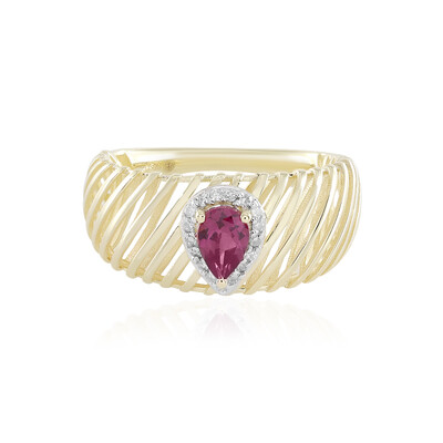 9K Rhodolite Gold Ring (Ornaments by de Melo)