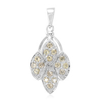 Imperial Topaz Silver Pendant