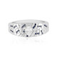 White Sapphire Silver Ring (Adela Silber)