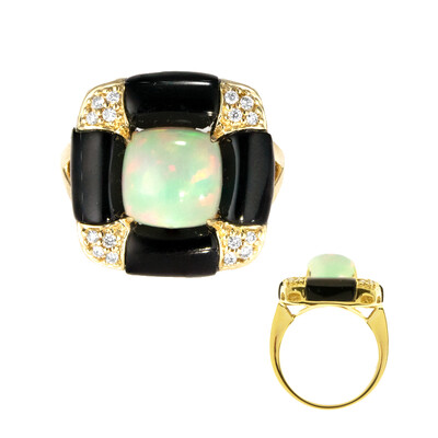 14K AAA Welo Opal Gold Ring (CIRARI)