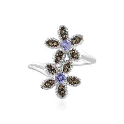 Tanzanite Silver Ring