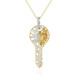Zircon Silver Necklace (Gems en Vogue)