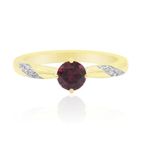 9K Rhodolite Gold Ring