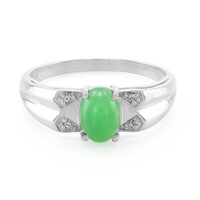 Imperial Chrysoprase Silver Ring
