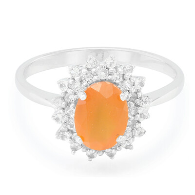 Carnelian Silver Ring
