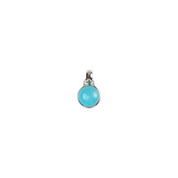 Amazonite Silver Pendant