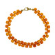 Carnelian Silver Bracelet (CUSTODANA)