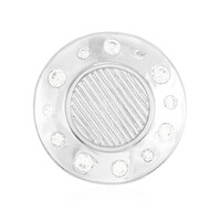 Zircon Silver Pendant