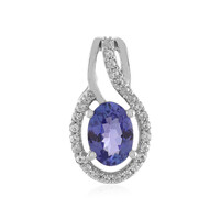 Tanzanite Silver Pendant
