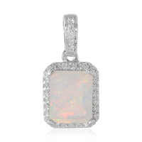Welo Opal Silver Pendant