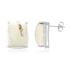 Magnesite Silver Earrings