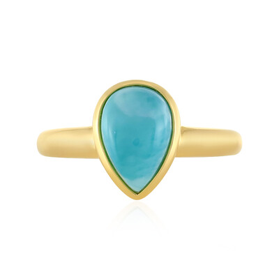 Larimar Silver Ring (MONOSONO COLLECTION)