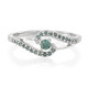 Fancy Diamond Silver Ring