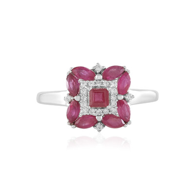 Madagascar Ruby Silver Ring