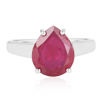 Madagascar Ruby Silver Ring