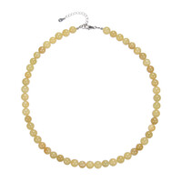 Heliodore Silver Necklace