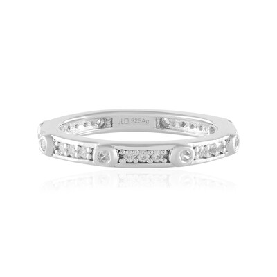 Zircon Silver Ring