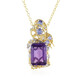 Amethyst Silver Pendant (Gems en Vogue)