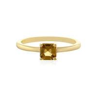 Nigerian Neon Tourmaline Silver Ring