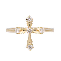 14K I1 (H) Diamond Gold Ring (CIRARI)