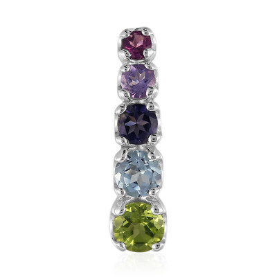 Peridot Silver Pendant