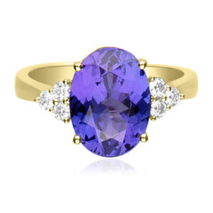 18K AAA Tanzanite Gold Ring (CIRARI)