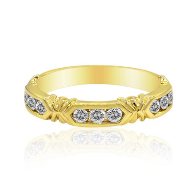 9K SI1 (G) Diamond Gold Ring (Annette)