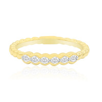 9K SI1 (G) Diamond Gold Ring