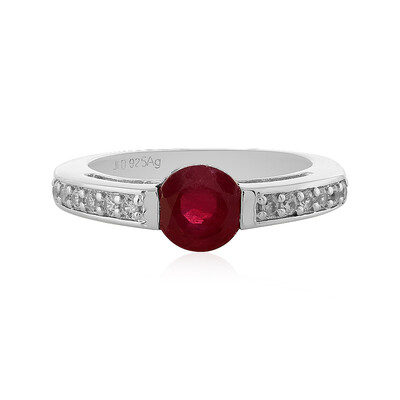Madagascar Ruby Silver Ring
