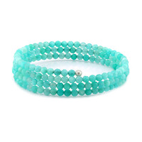 Amazonite Steel Bangle (Riya)