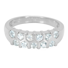 Boca Rica Aquamarine Silver Ring