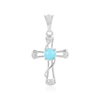 Turquoise Silver Pendant