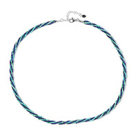 Lapis Lazuli Silver Necklace