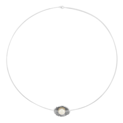Freshwater pearl Silver Choker