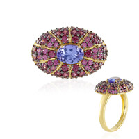 AAA Tanzanite Silver Ring