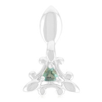 Brazilian Alexandrite Silver Pendant