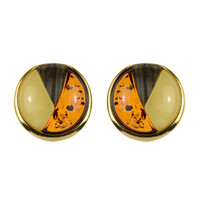 Baltic Amber Silver Earrings