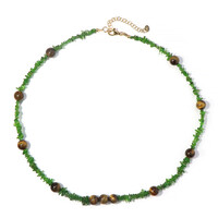 Tiger´s Eye Silver Necklace