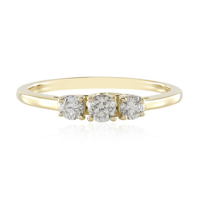 9K IF (G) Diamond Gold Ring (de Melo)