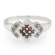 Fancy Diamond Silver Ring
