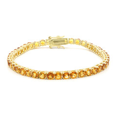 Madeira Citrine Silver Bracelet