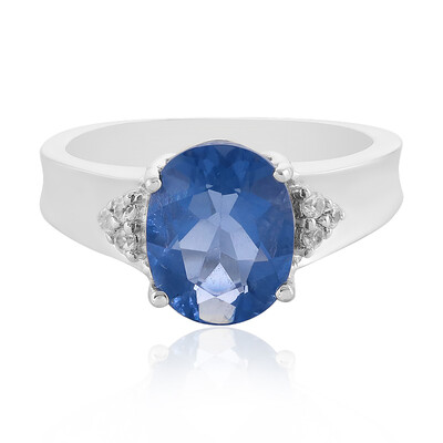 Colour Change Fluorite Silver Ring