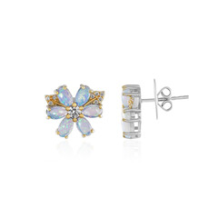 Welo Opal Silver Earrings (Dallas Prince Designs)