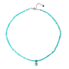 Amazonite Silver Necklace